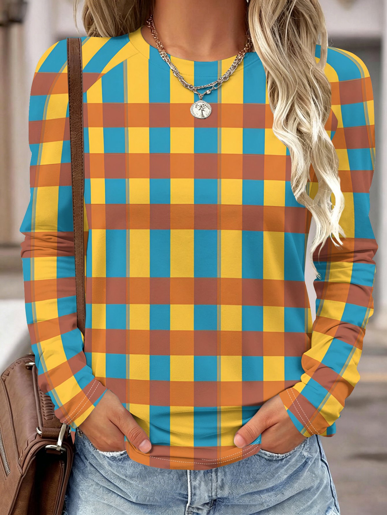 Blouses - Camicia a maniche lunghe da donna,