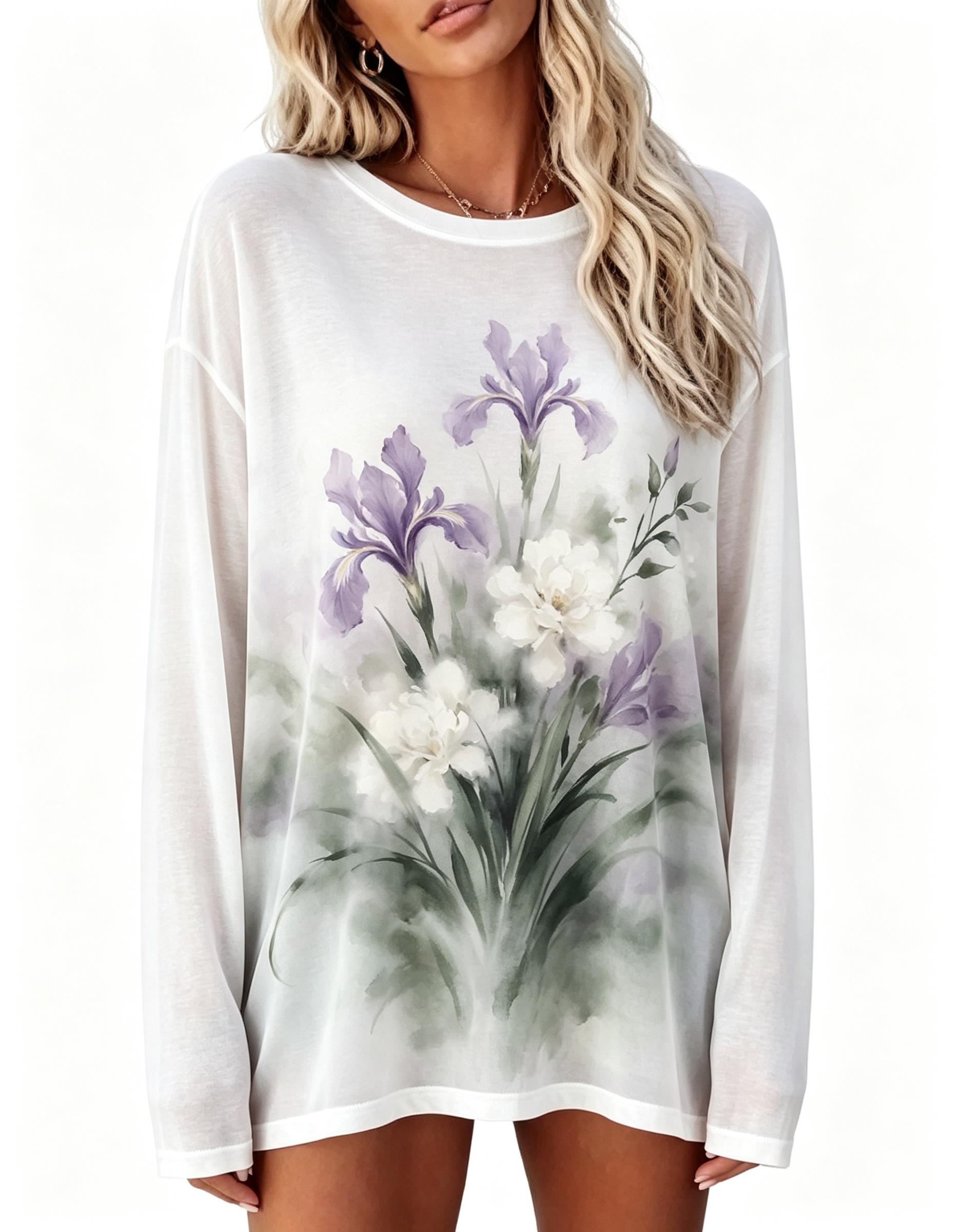 Maglietta a Maniche Lunghe da  - Blouses recensione e prezzo