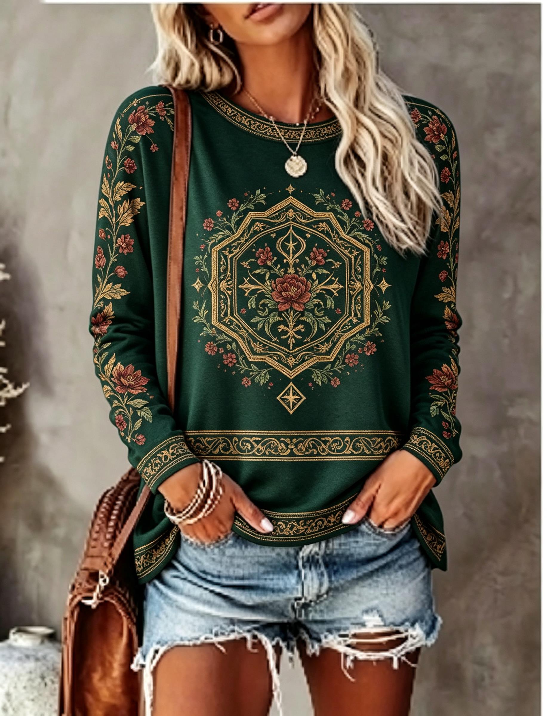 Maglietta da donna a maniche l - Blouses recensione e prezzo