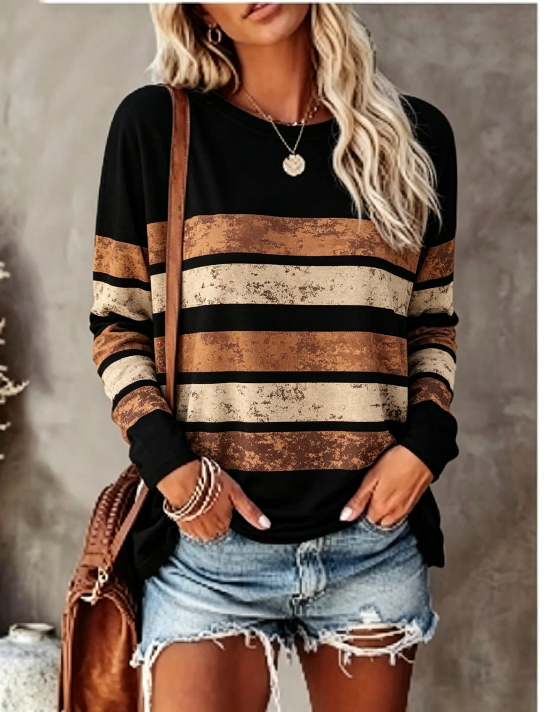 Maglietta a Maniche Lunghe da  - Blouses recensione e prezzo